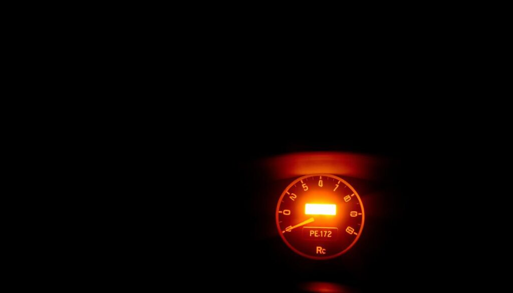 check engine light flashing